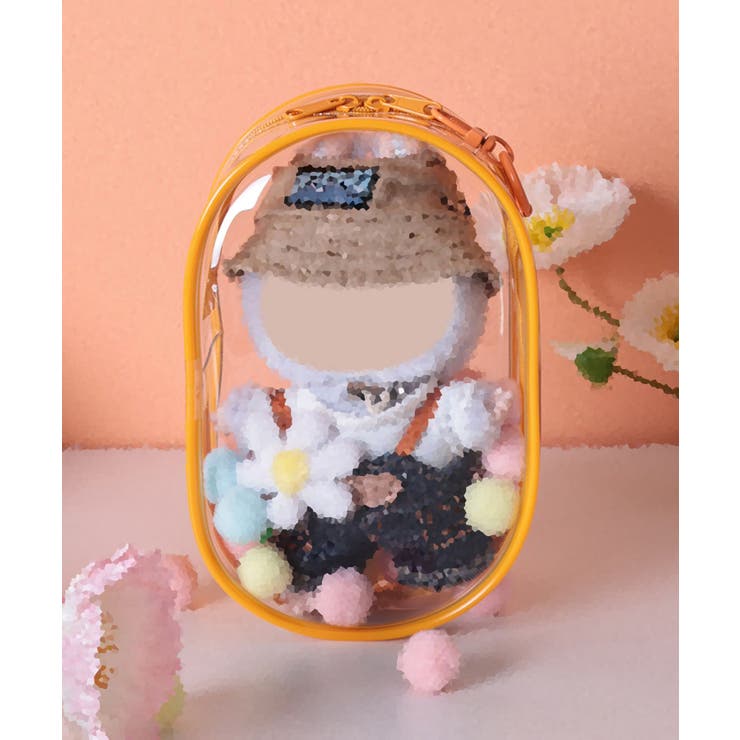 キーホルダー付きクリアポーチ | aimoha  | 詳細画像1 