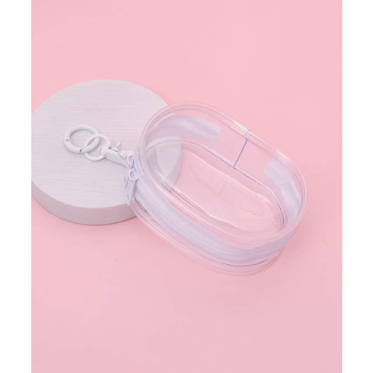 クリスタル | キーホルダー付きクリアポーチ | aimoha 