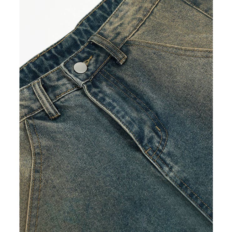 コクーン 古着風 デニムパンツ | HOOK | 詳細画像10 