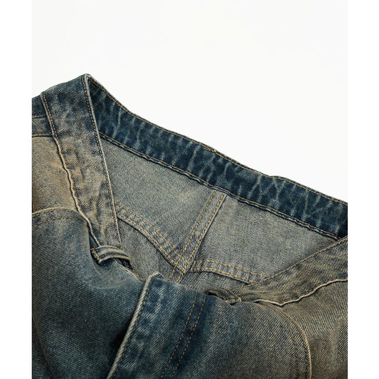 コクーン 古着風 デニムパンツ | HOOK | 詳細画像6 