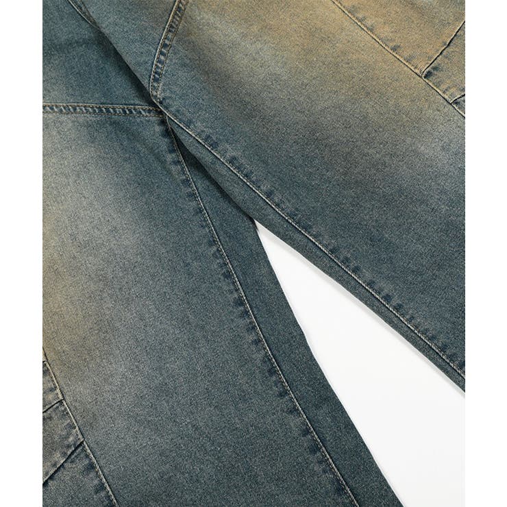 コクーン 古着風 デニムパンツ | HOOK | 詳細画像12 