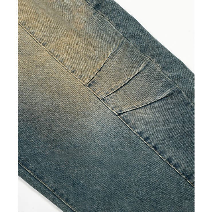 コクーン 古着風 デニムパンツ | HOOK | 詳細画像9 