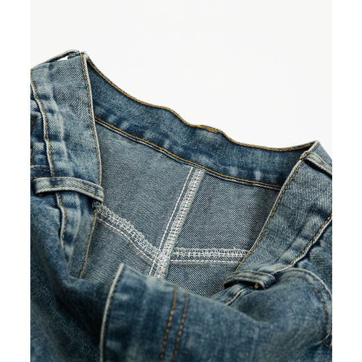 コクーン フラワーモチーフ デニムパンツ | HOOK | 詳細画像10 