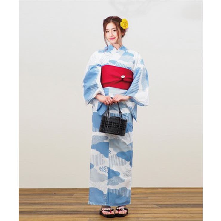浴衣　専用出品です 二部式浴衣/水玉とレース(ピンク)＆帯セット1| gekkabizin(月下