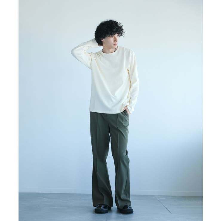 aimoha mens ワッフルロングスリーブTシャツ | aimoha men | 詳細画像26 
