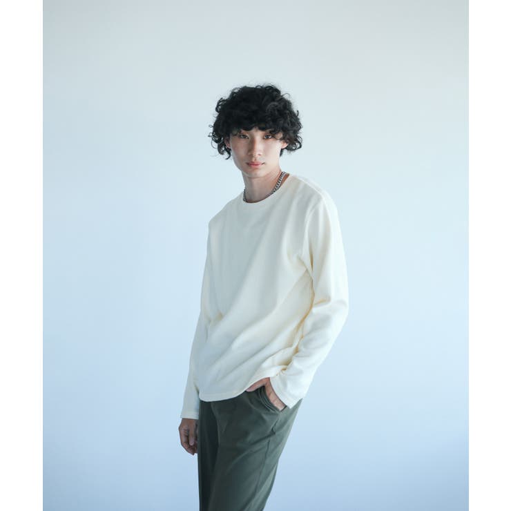 aimoha mens ワッフルロングスリーブTシャツ | aimoha men | 詳細画像28 