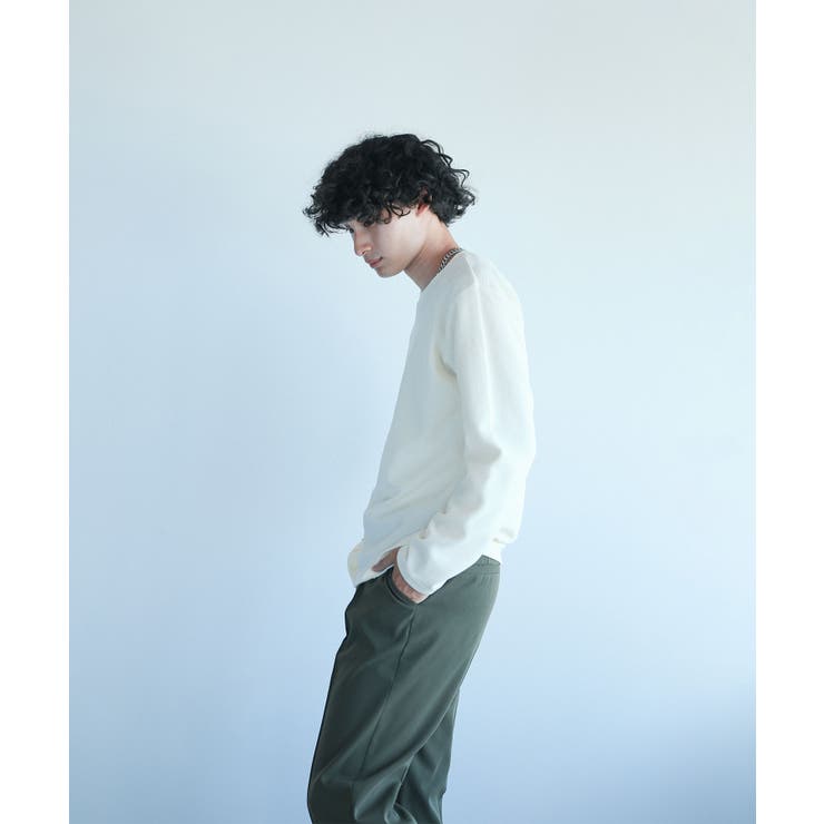 aimoha mens ワッフルロングスリーブTシャツ | aimoha men | 詳細画像30 