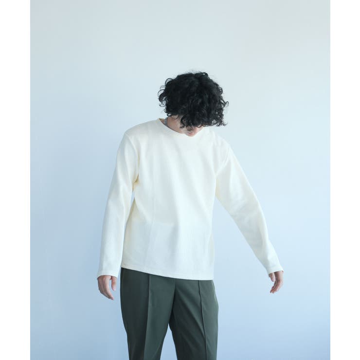 aimoha mens ワッフルロングスリーブTシャツ | aimoha men | 詳細画像31 