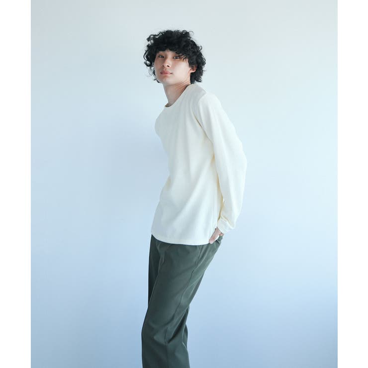 aimoha mens ワッフルロングスリーブTシャツ | aimoha men | 詳細画像32 