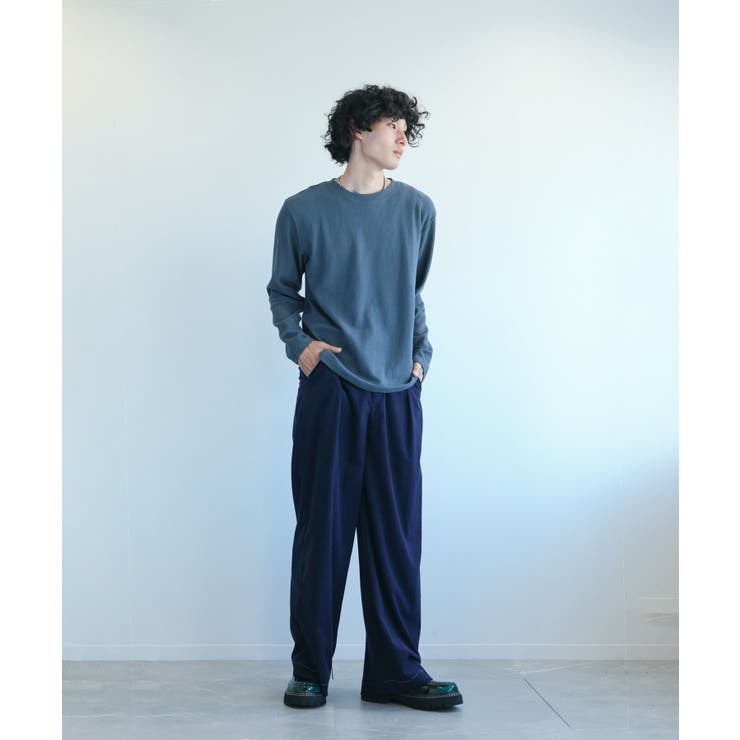 aimoha mens ワッフルロングスリーブTシャツ | aimoha men | 詳細画像34 