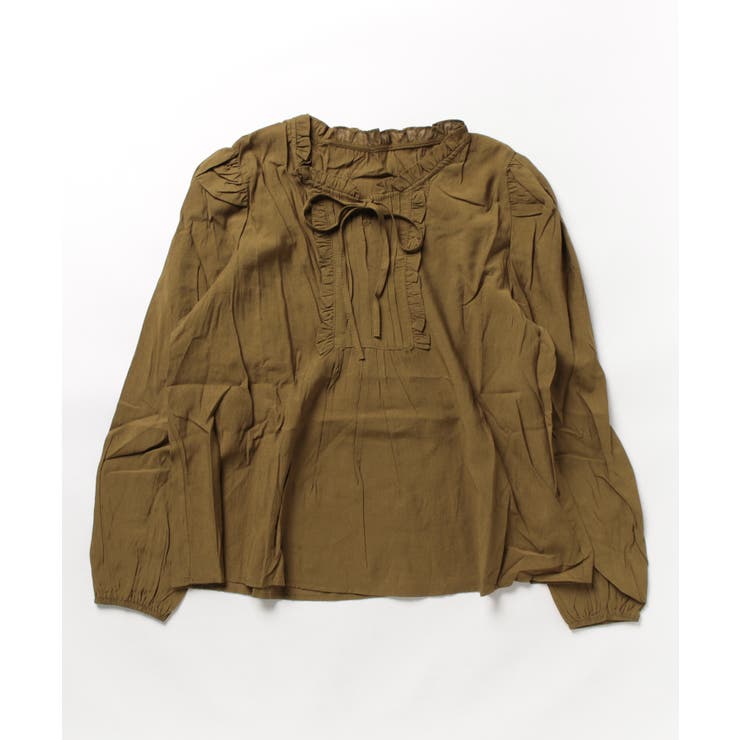 韓国風ピンタックブラウス ブラウス 長袖 | aimoha  | 詳細画像11 