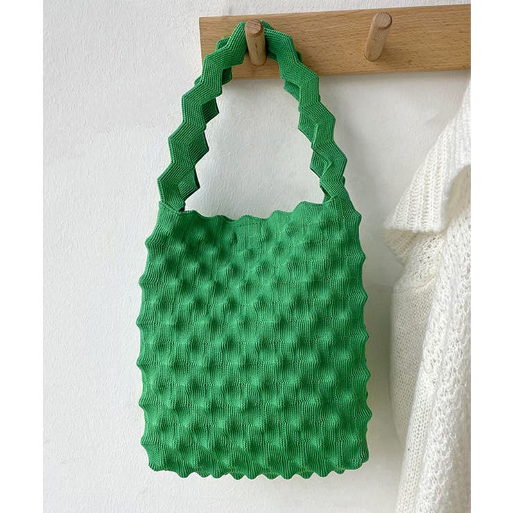 グリーン | ビビットカラーネット編みミニバッグ レディース 結婚式 | aimoha 