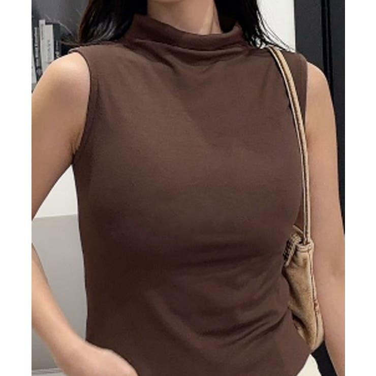 ハイネックフィットノースリーブ | aimoha  | 詳細画像7 