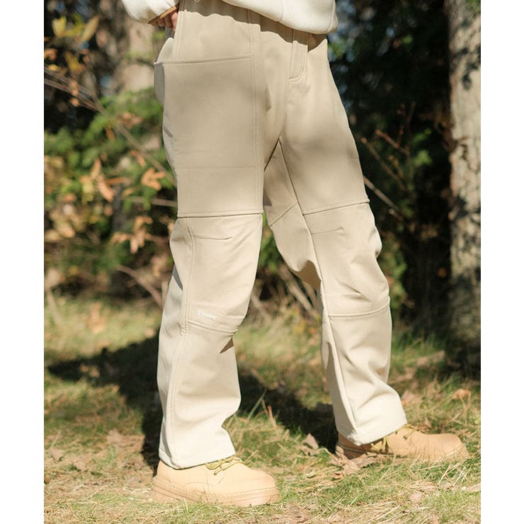 【smore】Fleece lining nylon shell pants | aimoha  | 詳細画像1 