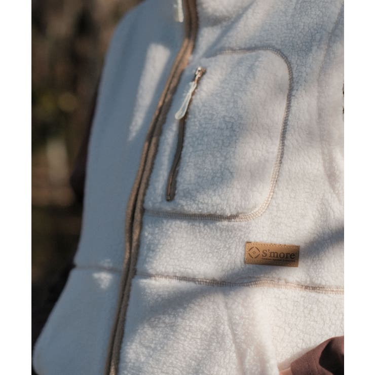 【smore】S'more boa vest | aimoha  | 詳細画像21 