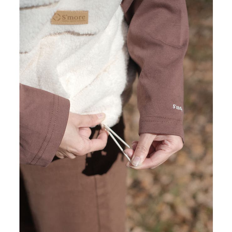 【smore】S'more boa vest | aimoha  | 詳細画像24 