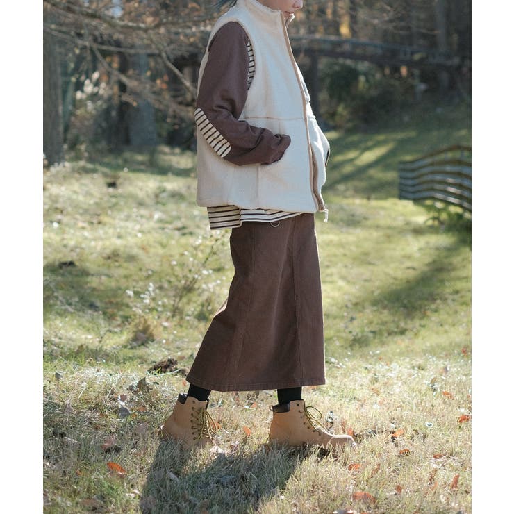【smore】S'more boa vest | aimoha  | 詳細画像4 