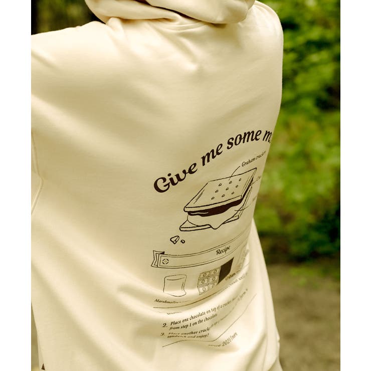 COTTON HOODED SWEATSHIRT | aimoha  | 詳細画像24 