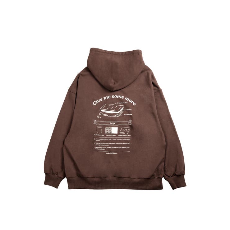 COTTON HOODED SWEATSHIRT | aimoha  | 詳細画像3 