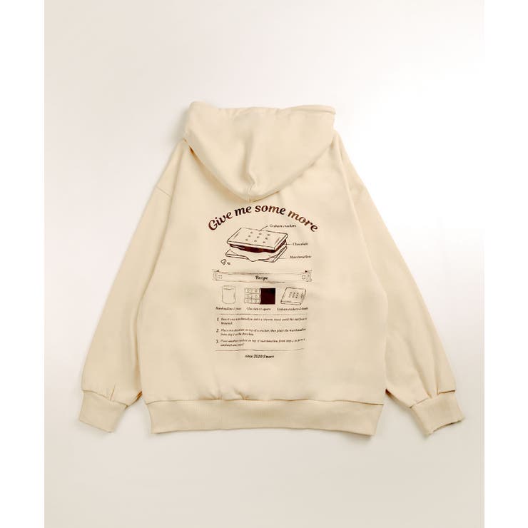 COTTON HOODED SWEATSHIRT | aimoha  | 詳細画像5 