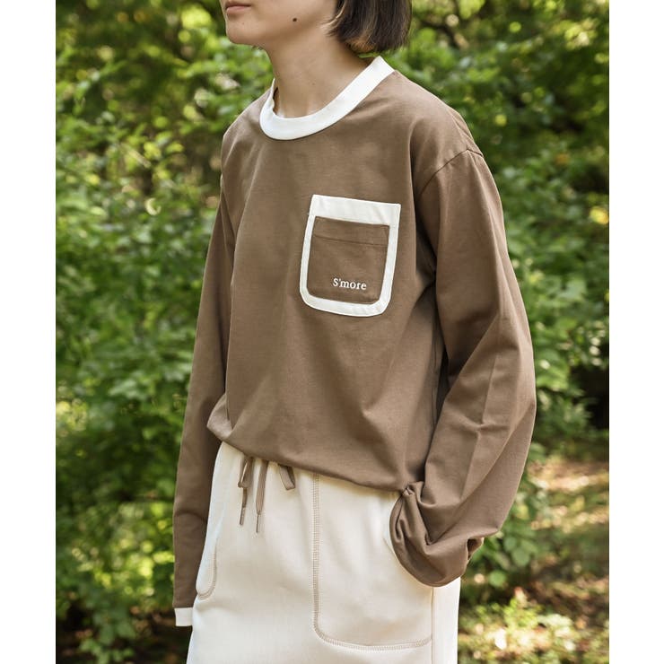 【smore】Double pocket L/S shirts | aimoha men | 詳細画像13 