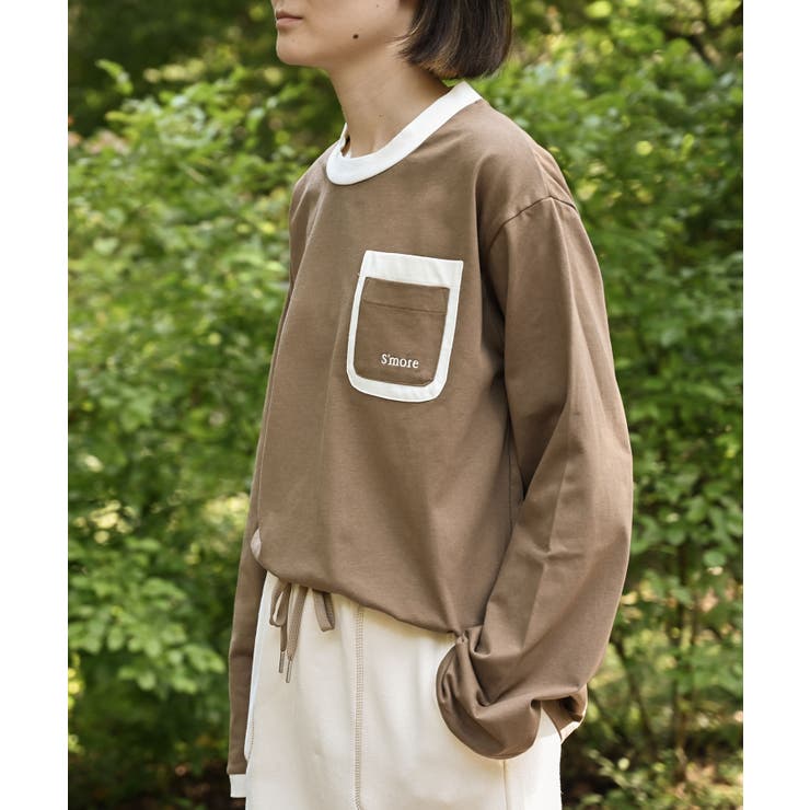 【smore】Double pocket L/S shirts | aimoha men | 詳細画像14 