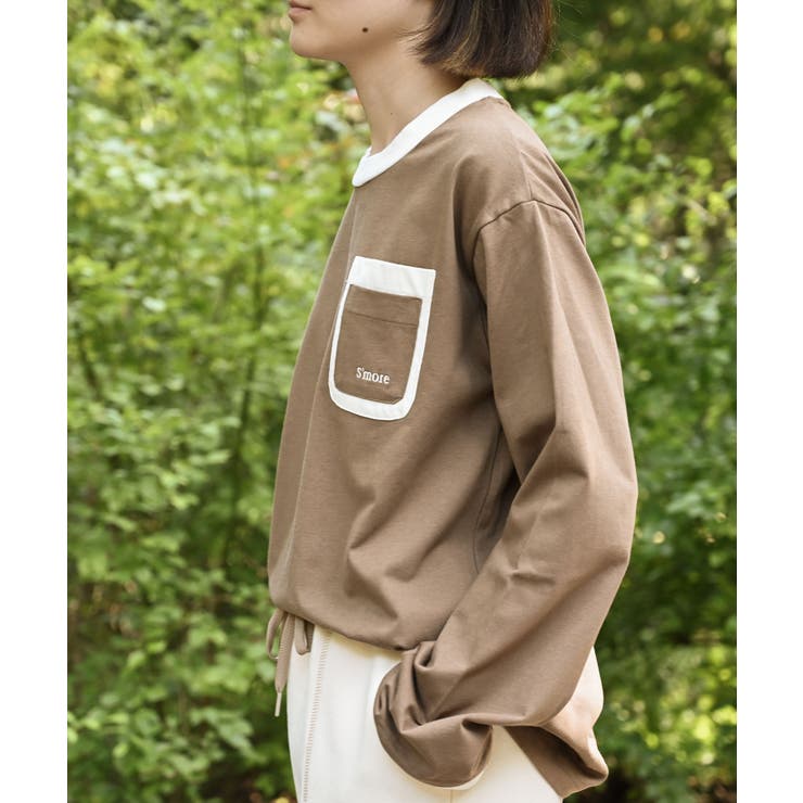 【smore】Double pocket L/S shirts | aimoha men | 詳細画像16 