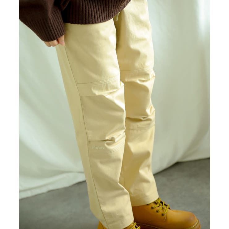 【smore】Knee tuck cotton pants | aimoha men | 詳細画像16 
