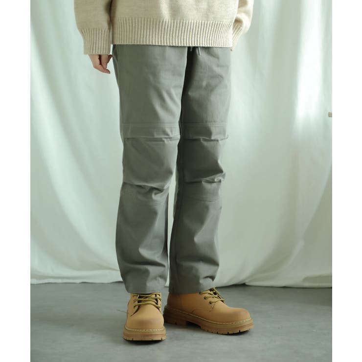【smore】Knee tuck cotton pants | aimoha men | 詳細画像19 