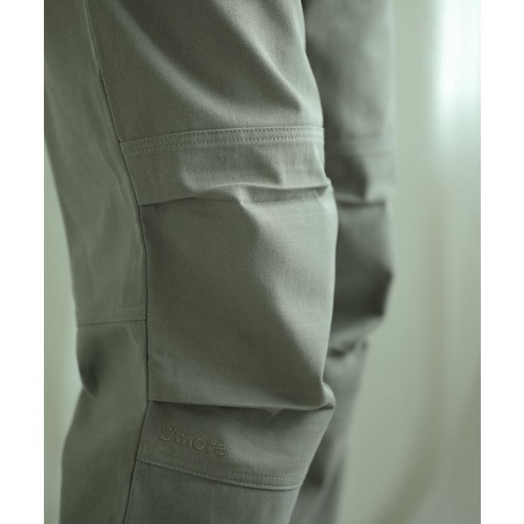 【smore】Knee tuck cotton pants | aimoha men | 詳細画像25 