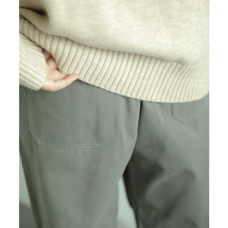 【smore】Knee tuck cotton pants | aimoha men | 詳細画像27 