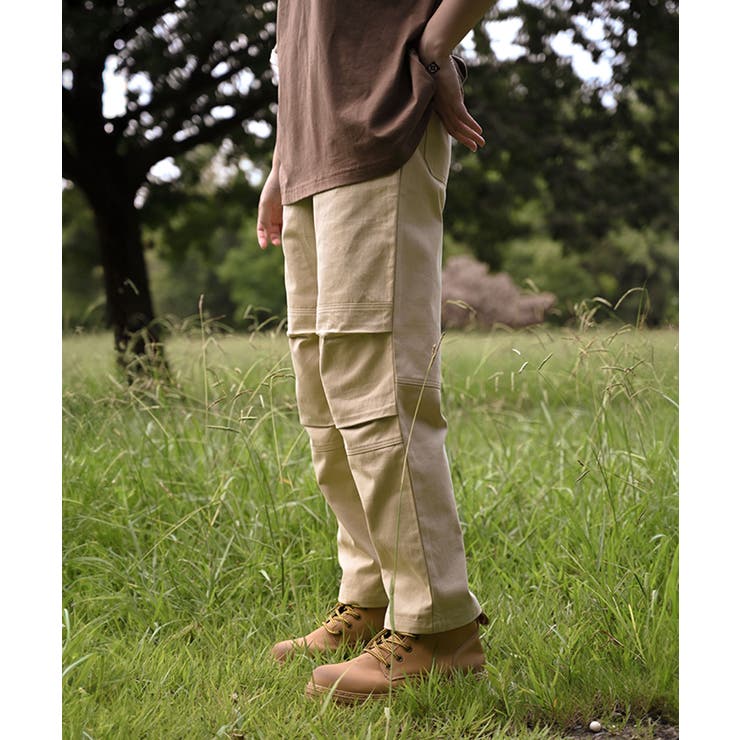 【smore】Knee tuck cotton pants | aimoha men | 詳細画像30 