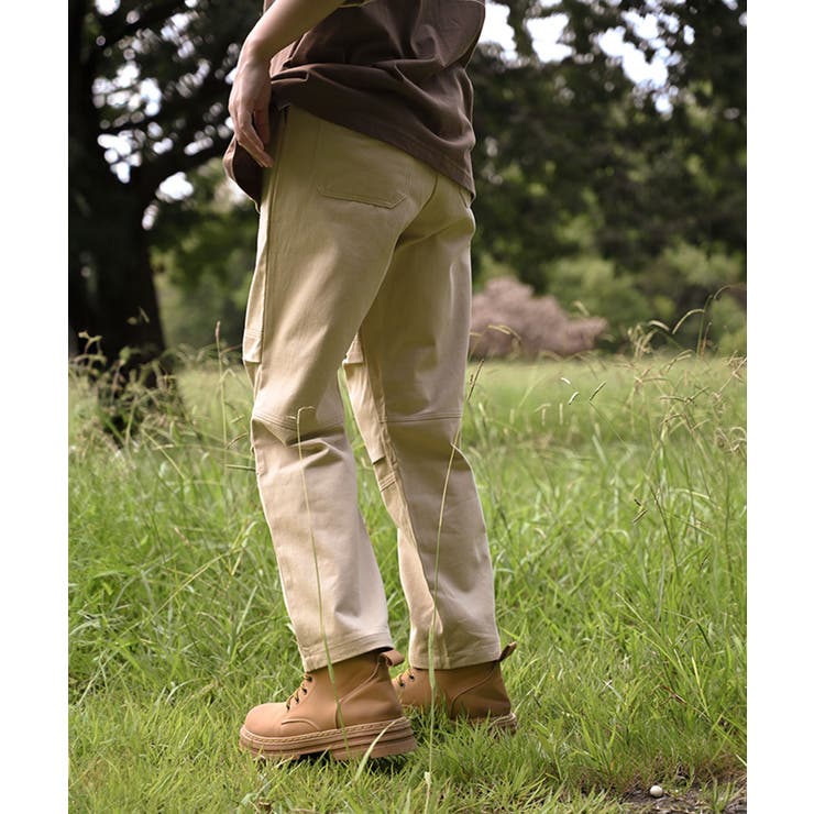 【smore】Knee tuck cotton pants | aimoha men | 詳細画像32 