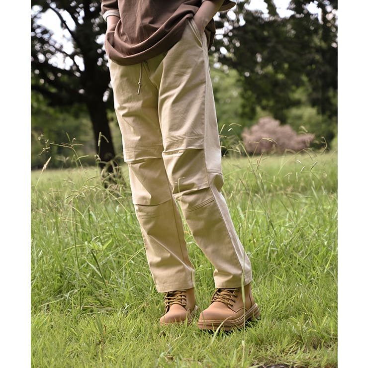 【smore】Knee tuck cotton pants | aimoha men | 詳細画像36 