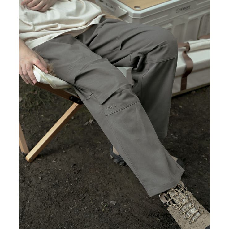 【smore】Knee tuck cotton pants | aimoha men | 詳細画像40 