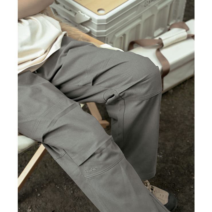 【smore】Knee tuck cotton pants | aimoha men | 詳細画像42 