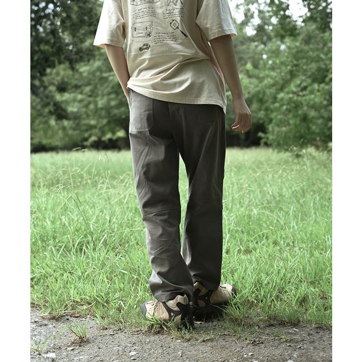 【smore】Knee tuck cotton pants | aimoha men | 詳細画像45 