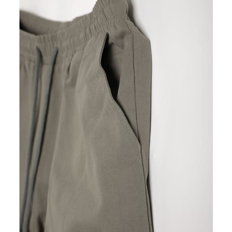 【smore】Knee tuck cotton pants | aimoha men | 詳細画像6 