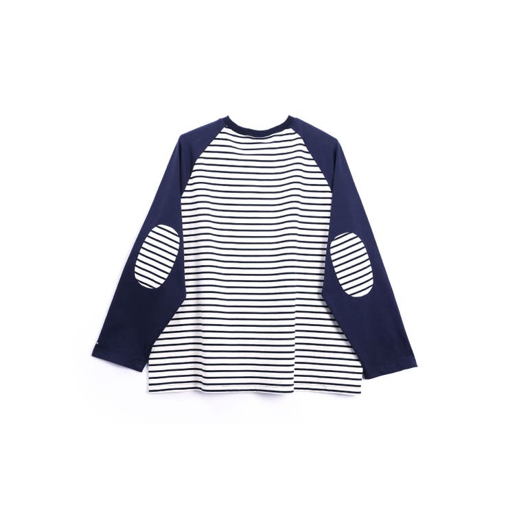 【smore】Raglan sleeve border L/S T-shirt | aimoha men | 詳細画像9 