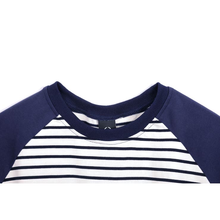 【smore】Raglan sleeve border L/S T-shirt | aimoha men | 詳細画像10 