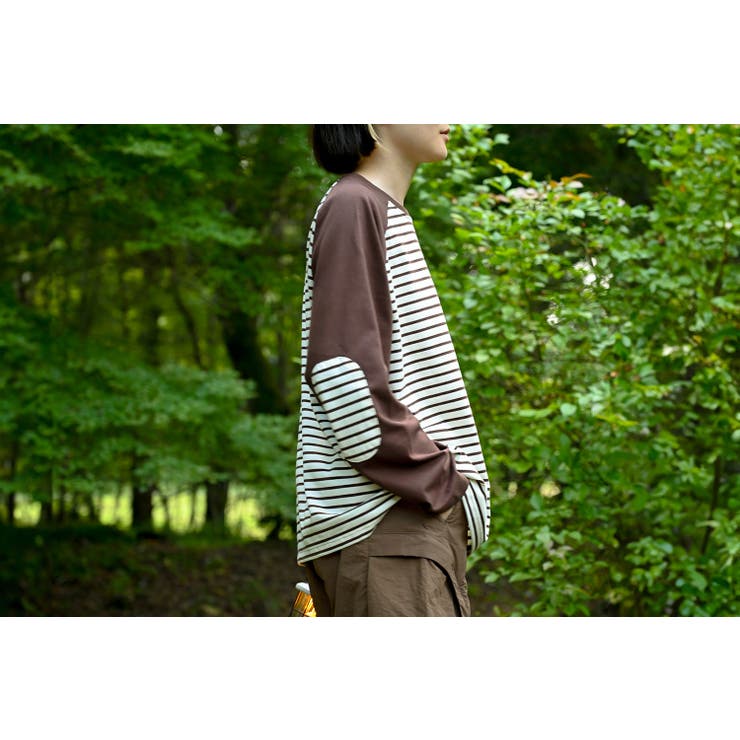 【smore】Raglan sleeve border L/S T-shirt | aimoha men | 詳細画像14 