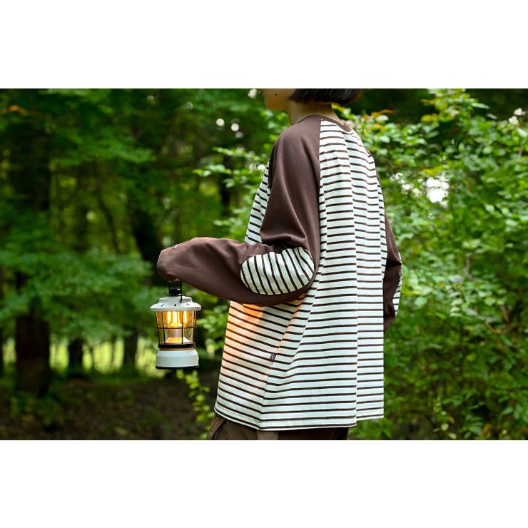 【smore】Raglan sleeve border L/S T-shirt | aimoha men | 詳細画像16 