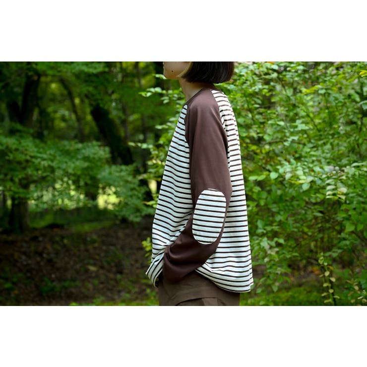 【smore】Raglan sleeve border L/S T-shirt | aimoha men | 詳細画像25 