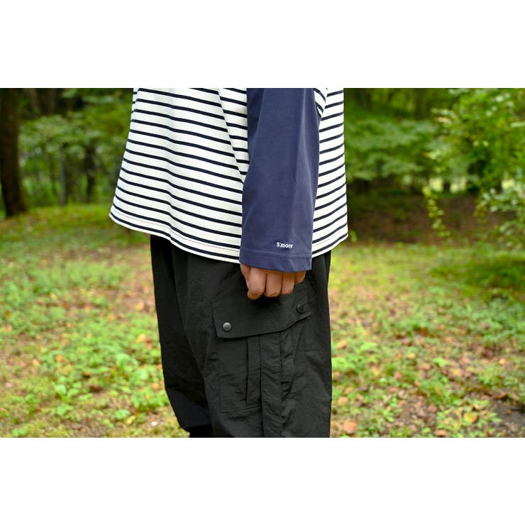 【smore】Raglan sleeve border L/S T-shirt | aimoha men | 詳細画像32 