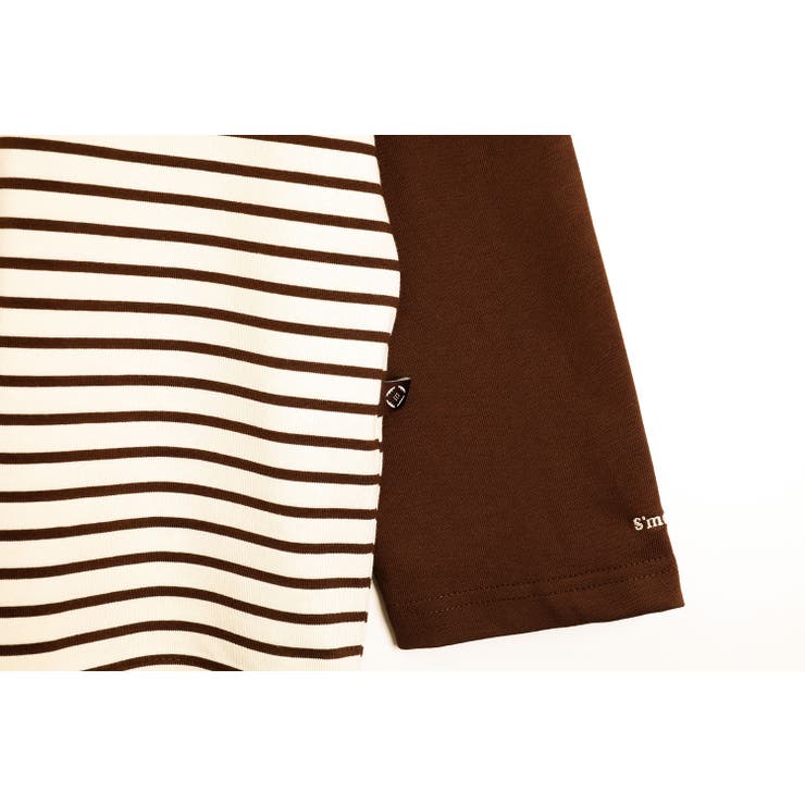 【smore】Raglan sleeve border L/S T-shirt | aimoha men | 詳細画像5 
