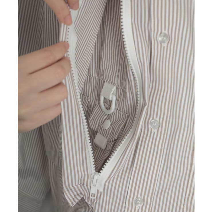 【smore】Stripe pocket l/s shirt | aimoha men | 詳細画像11 