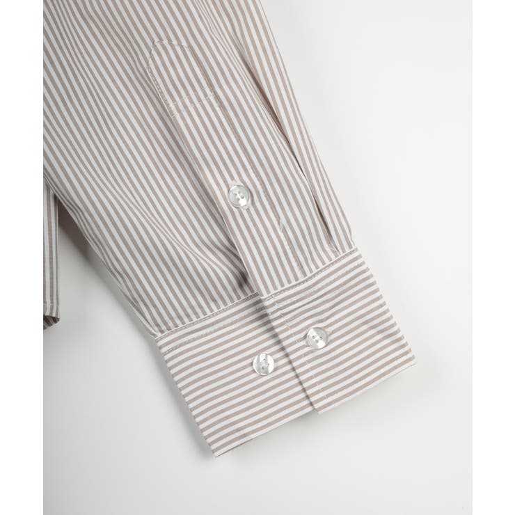 【smore】Stripe pocket l/s shirt | aimoha men | 詳細画像12 