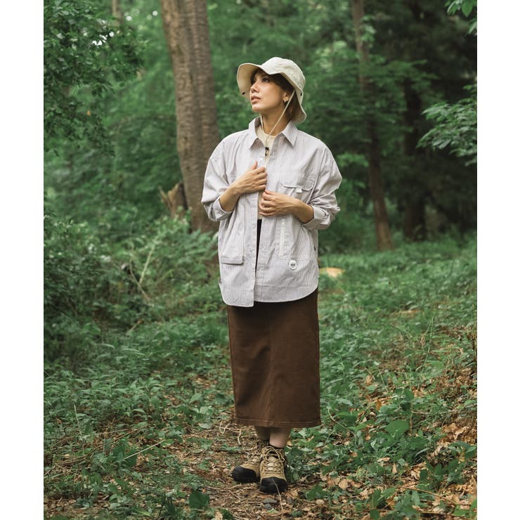 【smore】Stripe pocket l/s shirt | aimoha men | 詳細画像17 