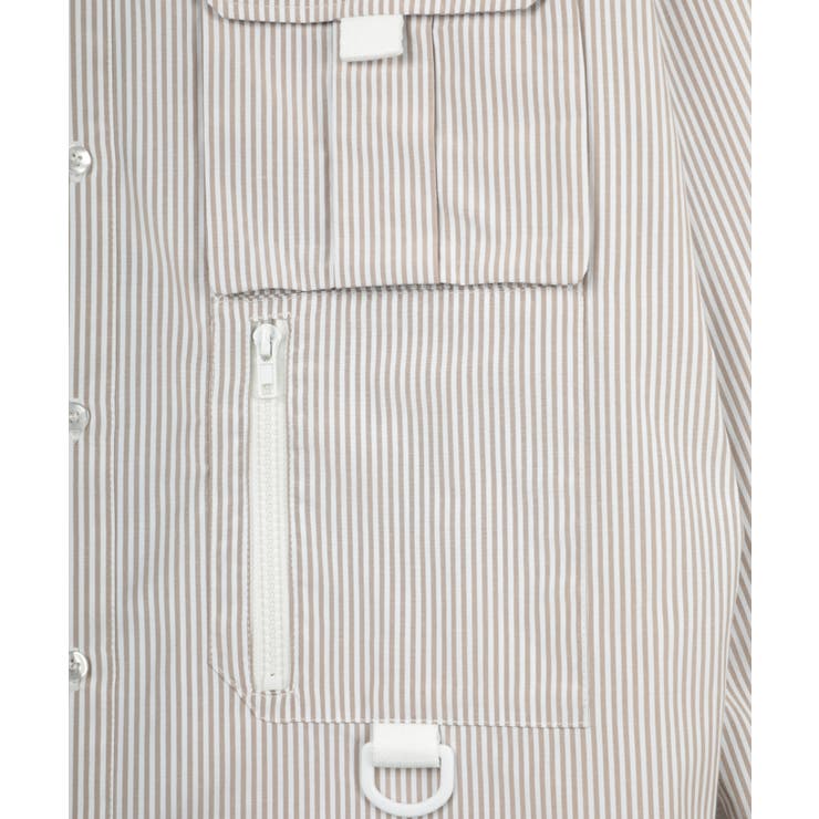【smore】Stripe pocket l/s shirt | aimoha men | 詳細画像6 