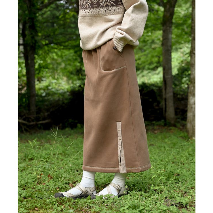 【smore】Brushed lining sweat | aimoha  | 詳細画像34 